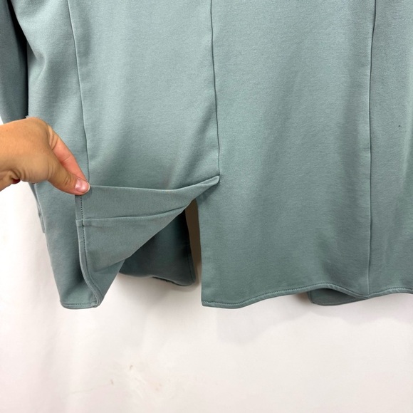 Athleta Eastbound Minimal Stretch Everyday Comfort Jacket Blazer Sage Green Sz 6 - Picture 5 of 11